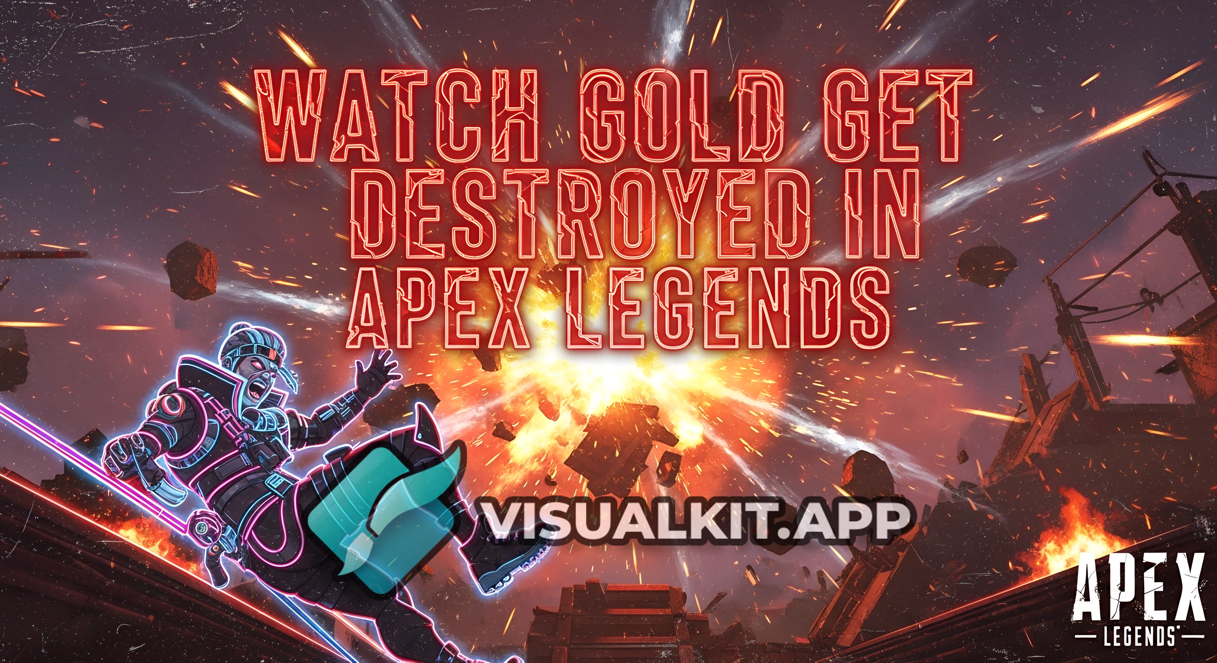 watch gold get destroyed in APEX LEGENDS