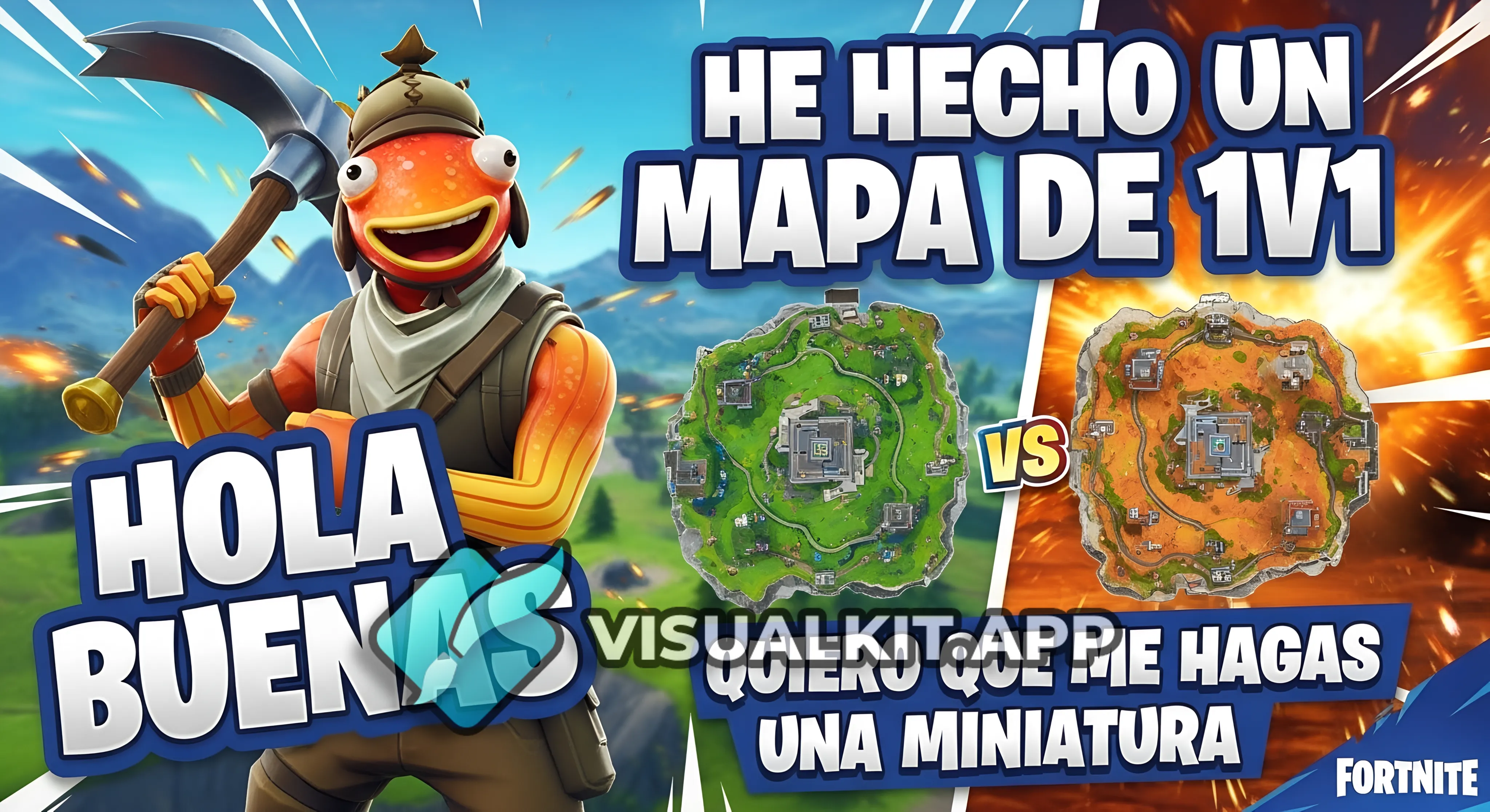 Hola buenas, he hecho un mapa de 1v1 en la que quiero que me hagas una miniatura