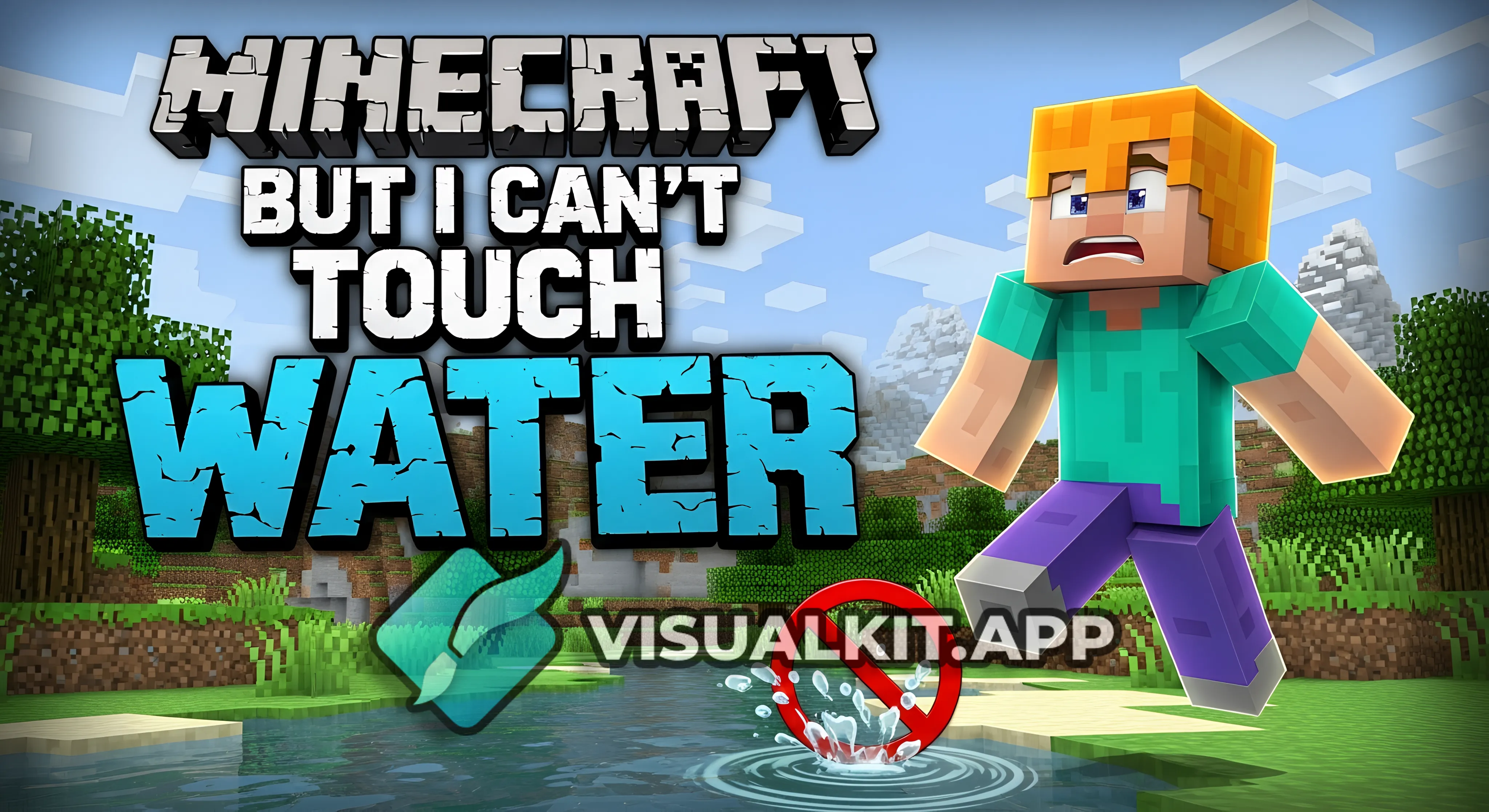 Minecraft But I Can’t Touch Water