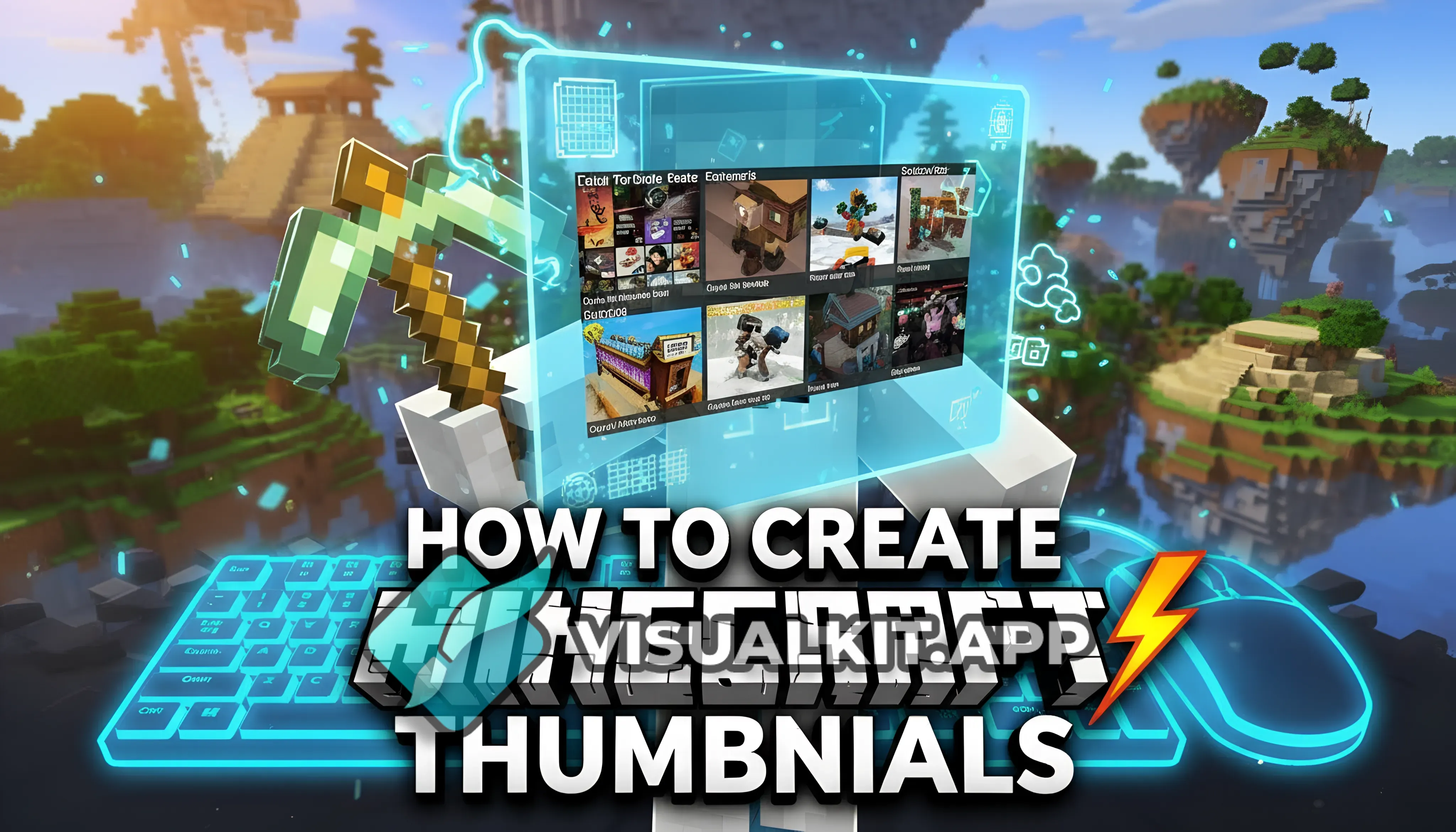 How to Create Minecraft Thumbnails