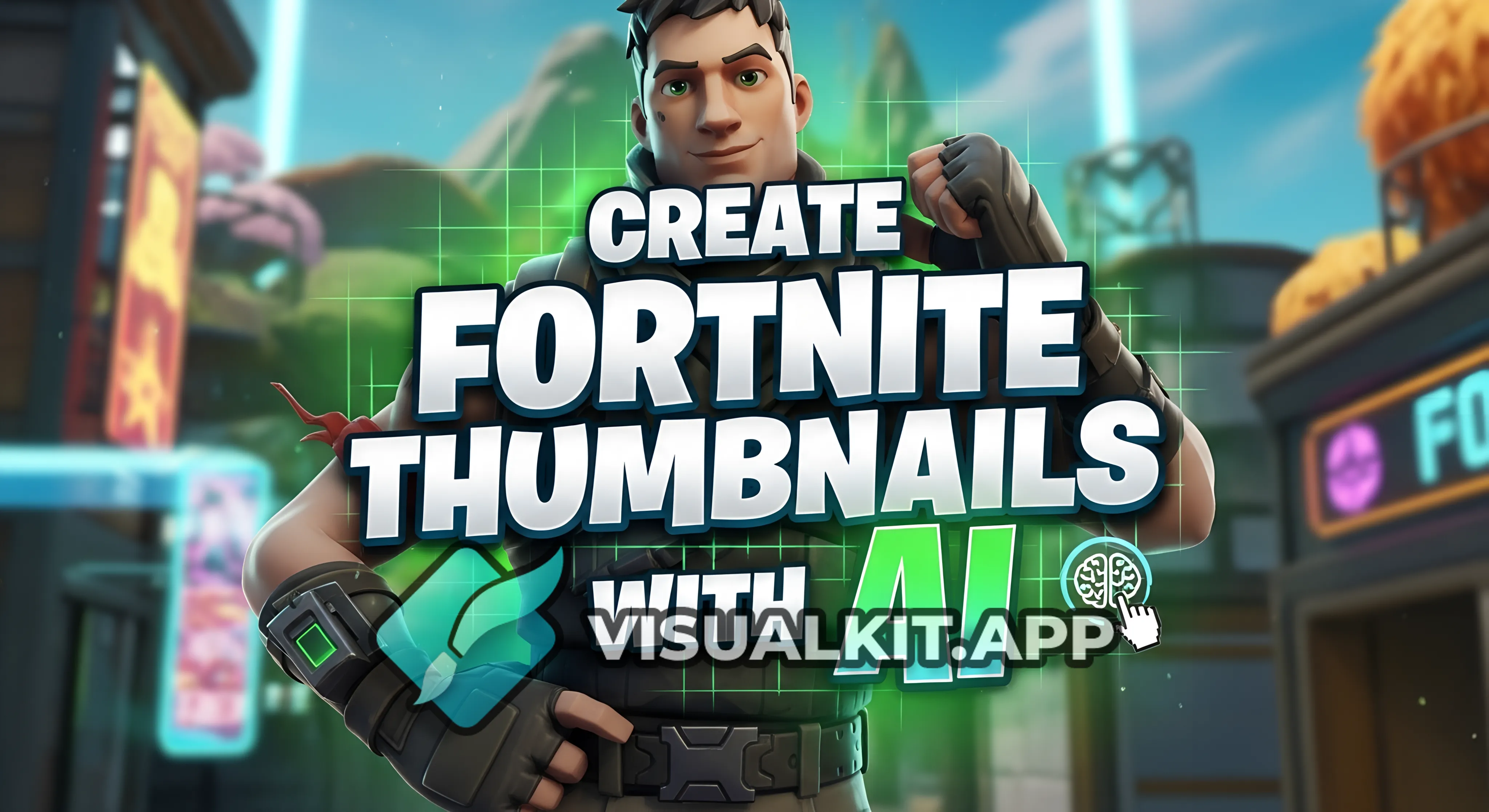 Create Fortnite Thumbnails with ai