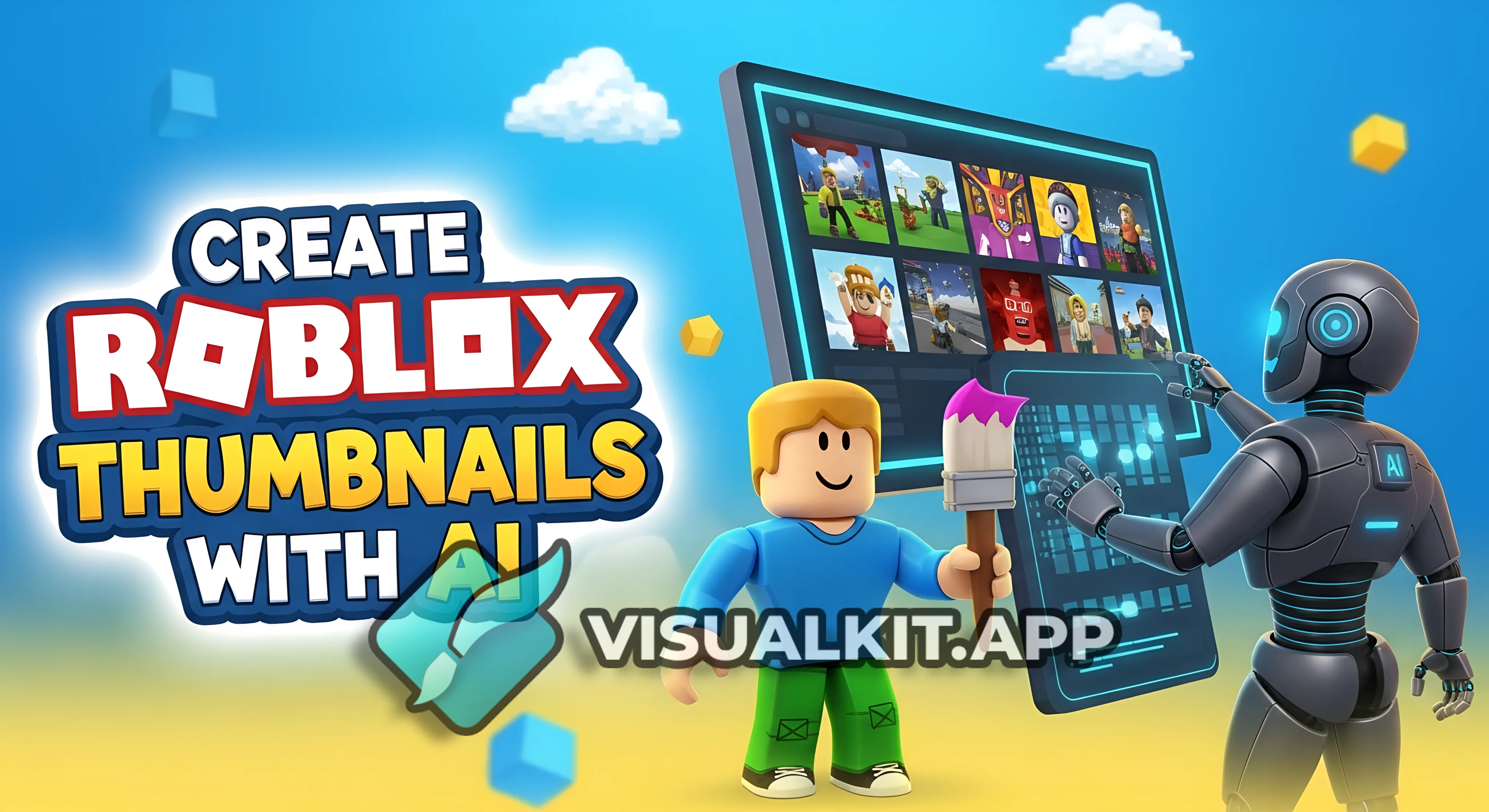 Create Roblox Thumbnails with AI
