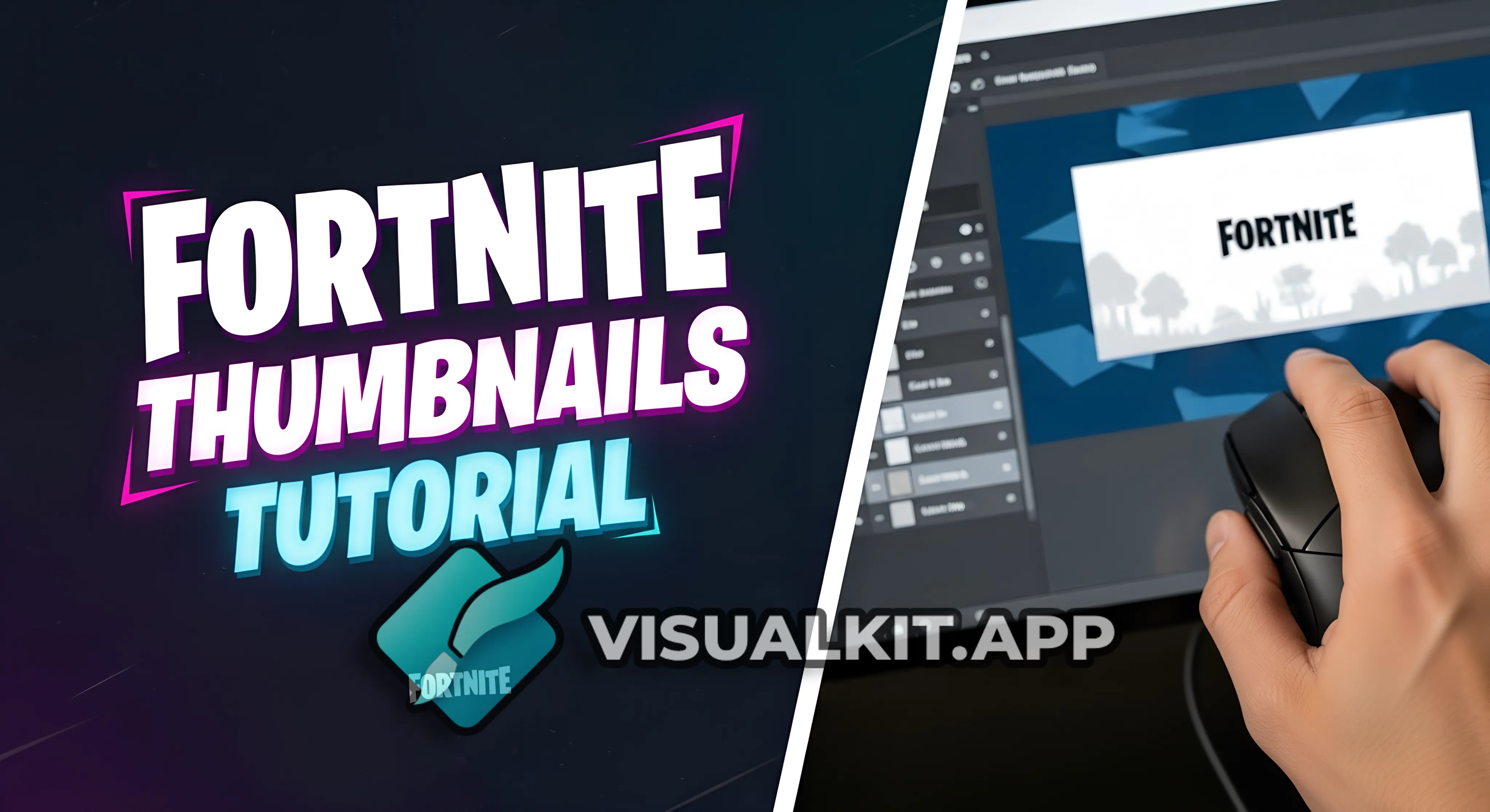 Fortnite Thumbnails tutorial