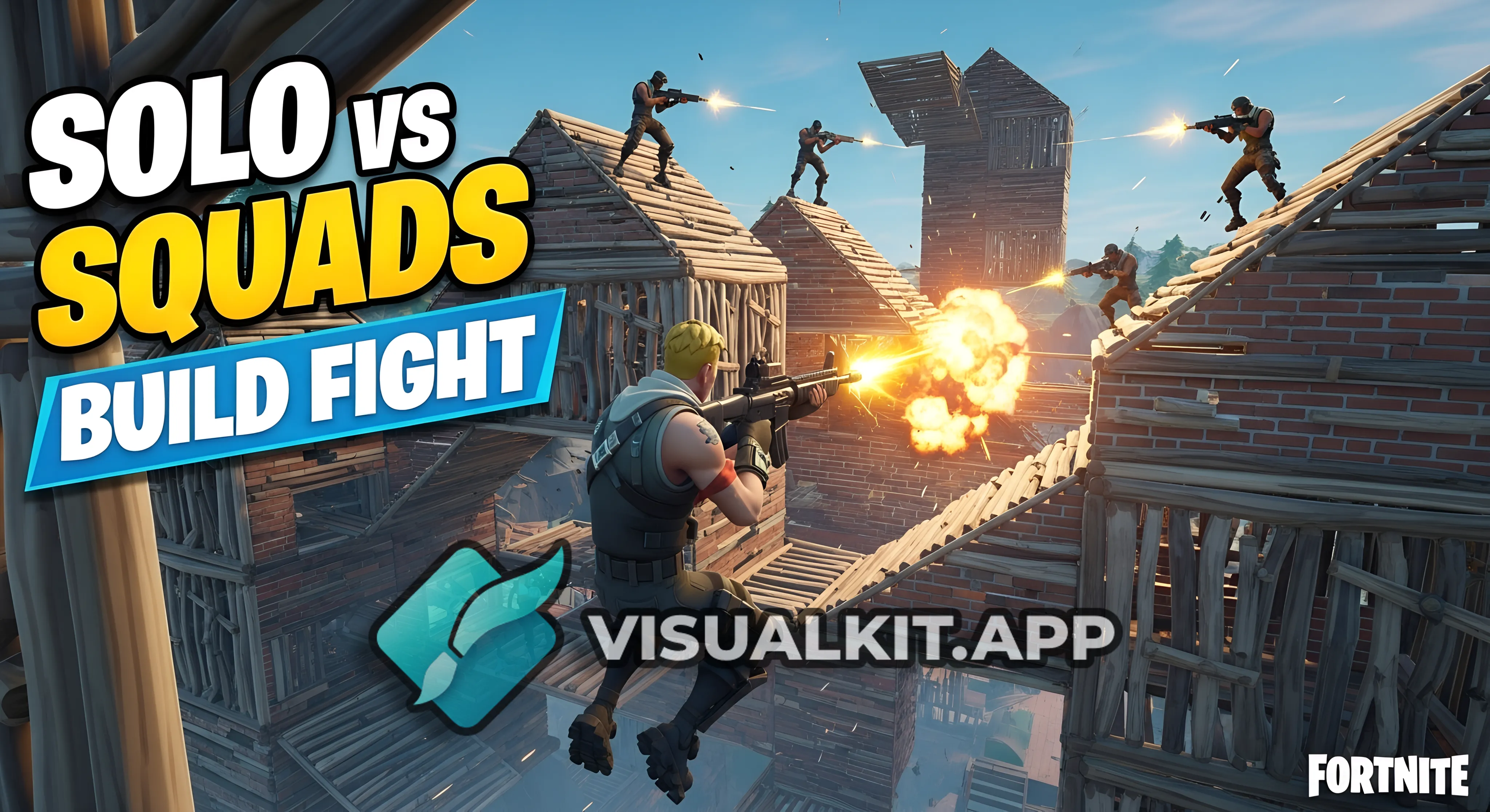 Solo vs Squads build fight