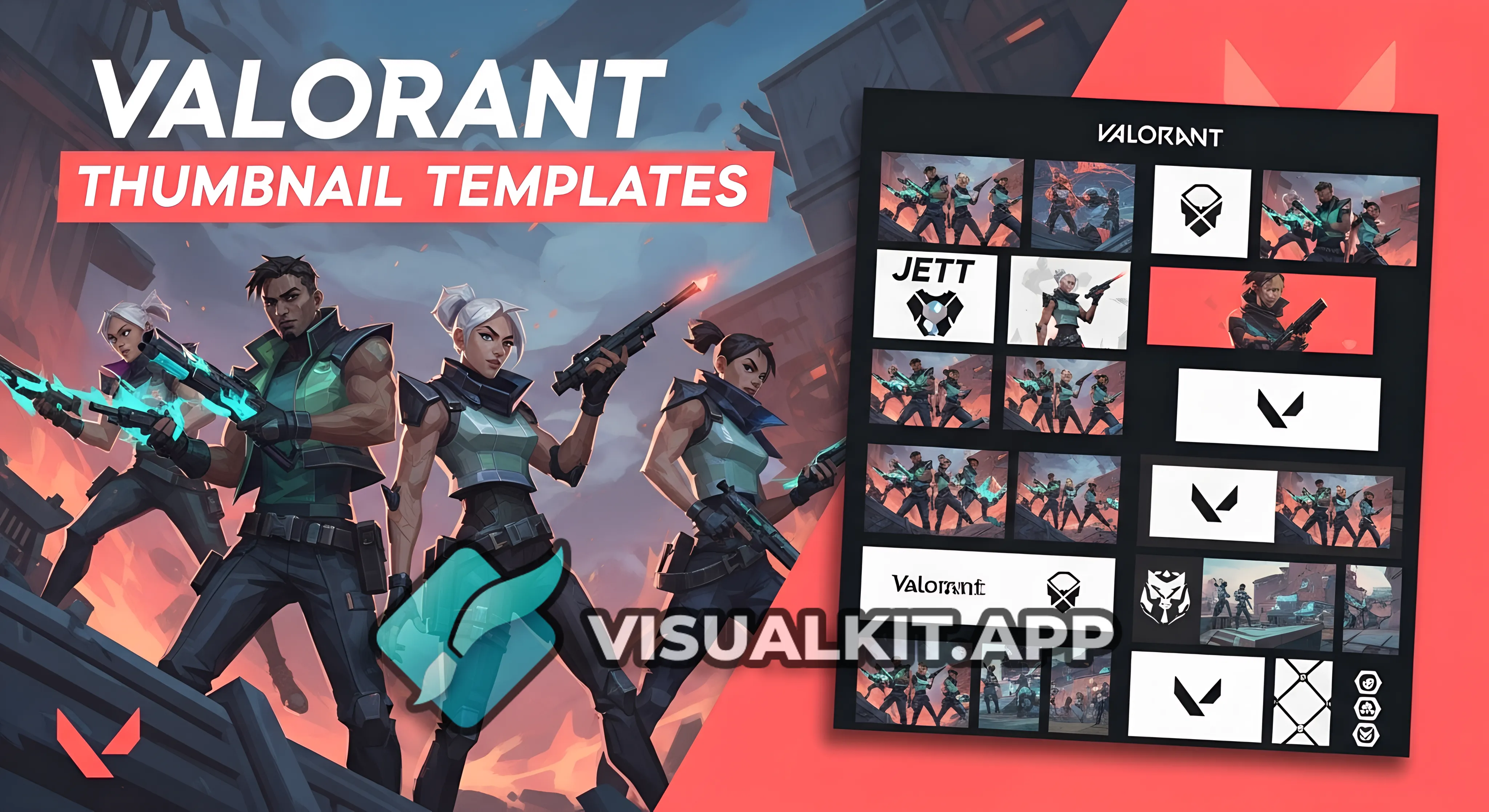 Valorant Thumbnail Templates