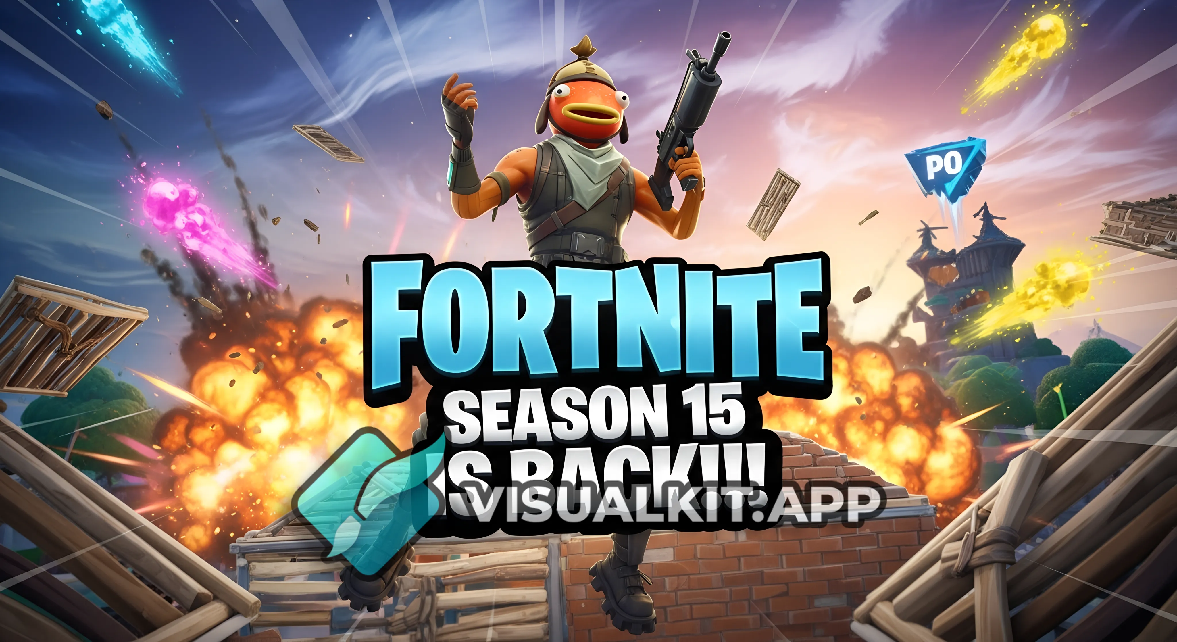 Fortnite season 15 is back!!!