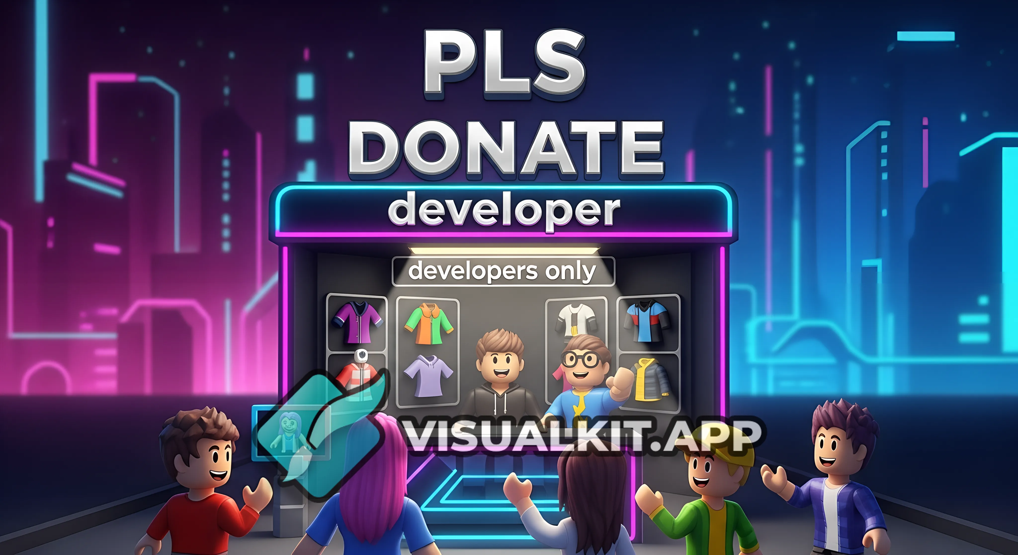 Pls donate developer