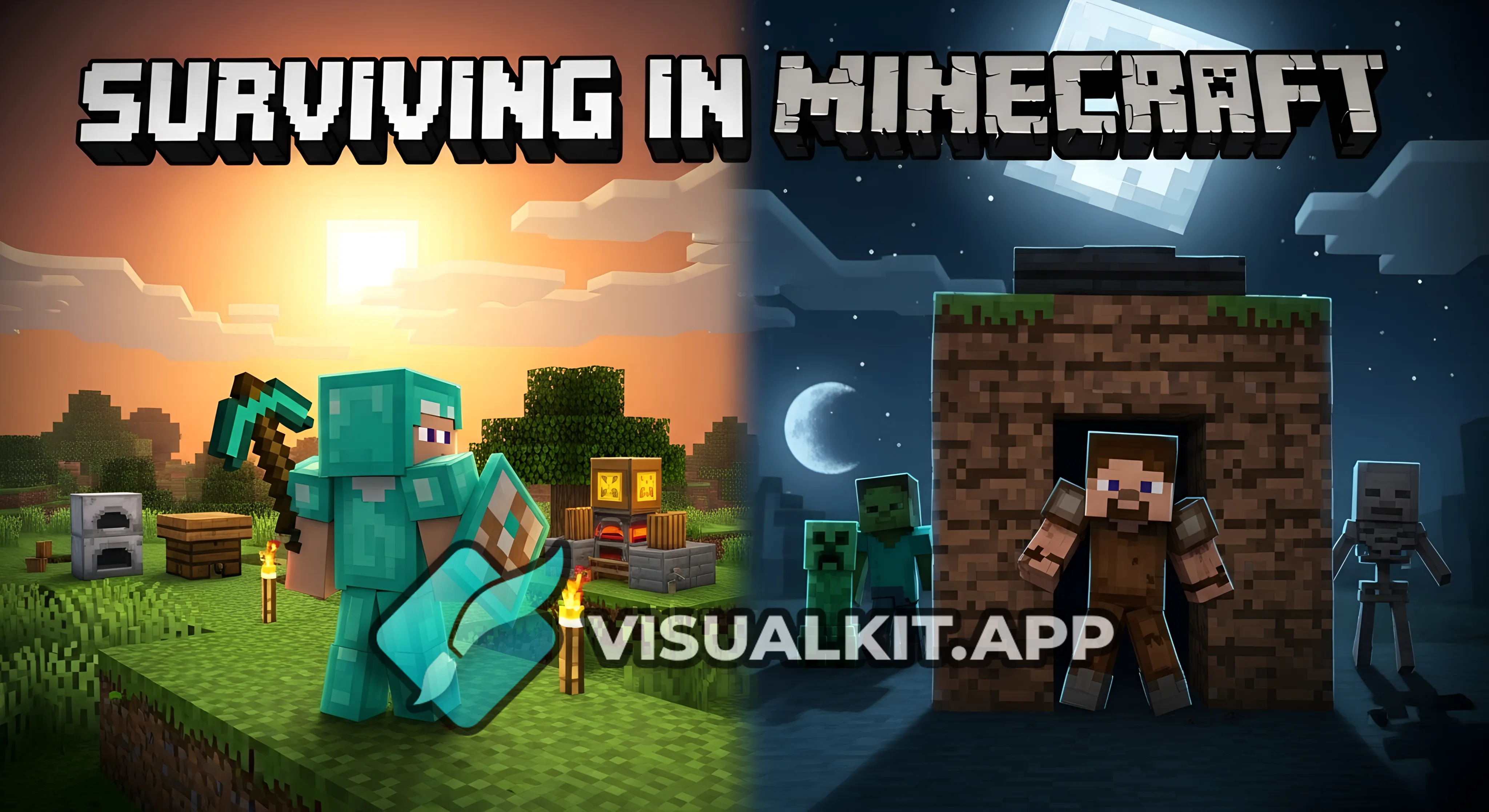 surviving in minecraft