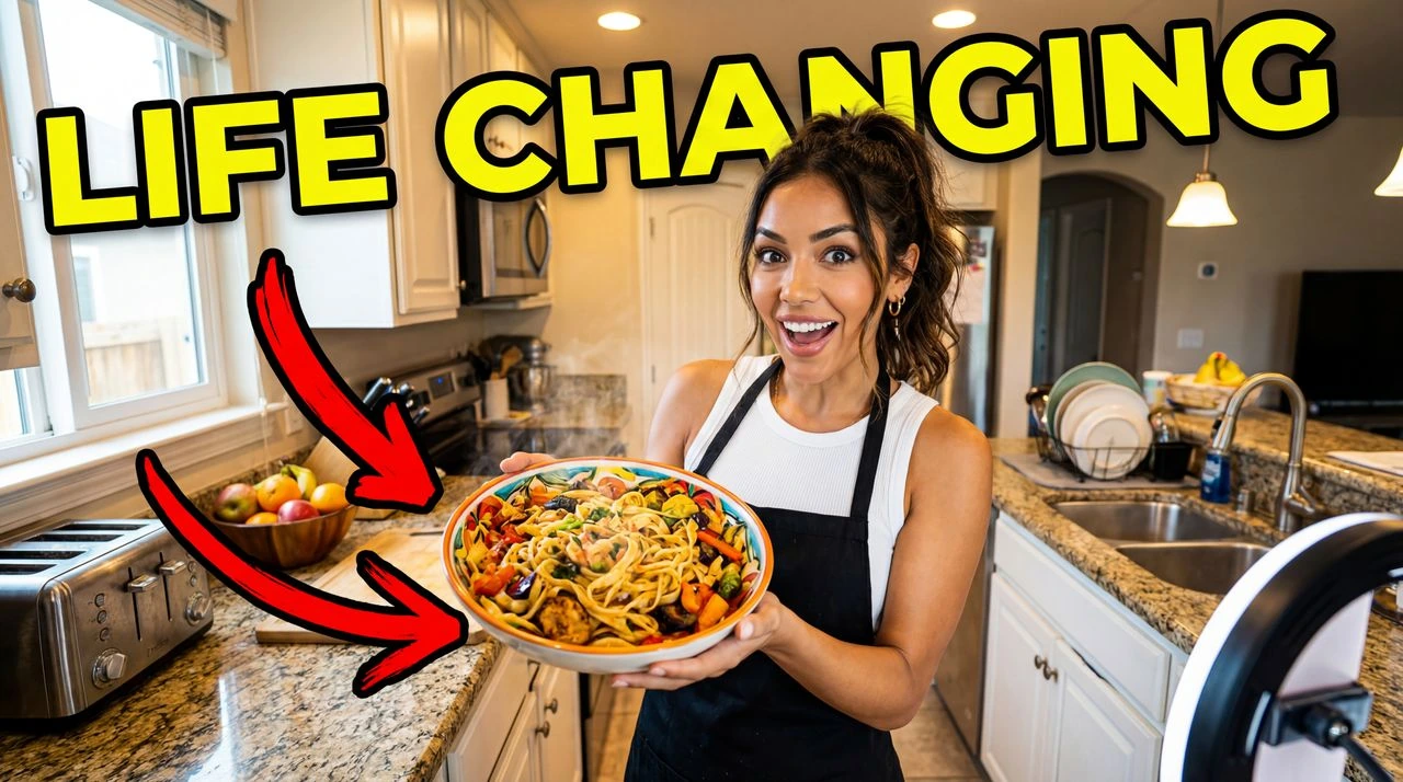 The 10-Minute Cheap Meal That Actually Changed My Life - cooking thumbnail template