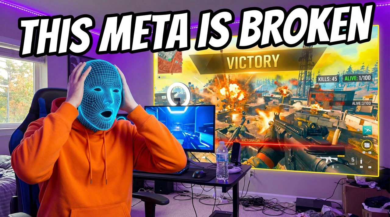 THIS NEW WARZONE META IS ACTUALLY BROKEN - YouTube thumbnail template