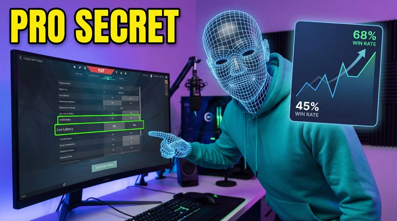 I Copied Pro Settings (The Result Is Insane) - YouTube thumbnail template