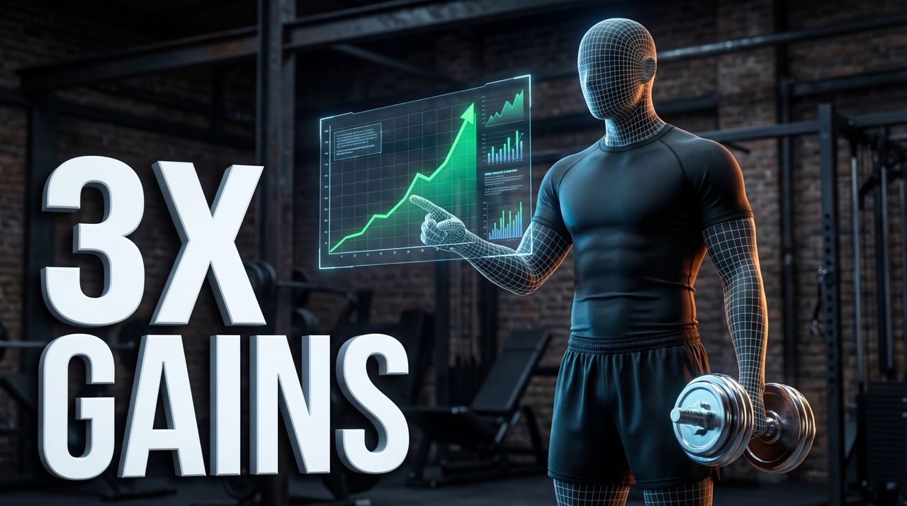 The Only Fitness Routine You Will Ever Need - YouTube thumbnail template