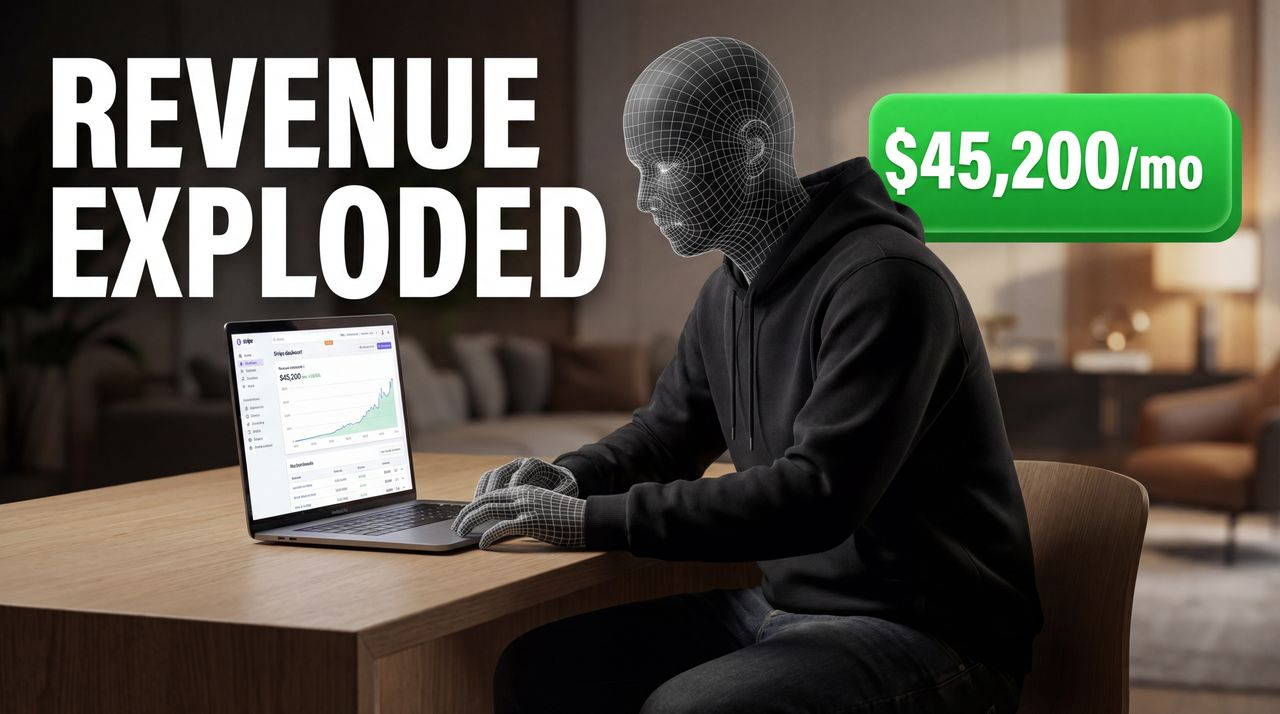 How I Scaled My Passive SaaS Revenue - finance thumbnail template