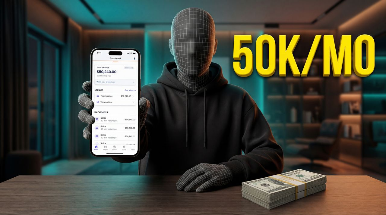 How I Scale Businesses to $50,000 Monthly - finance thumbnail template