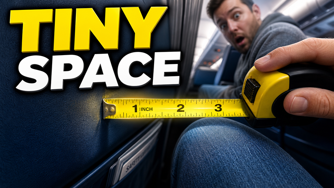 Why Airline Seats Feel Smaller Every Year - YouTube thumbnail template