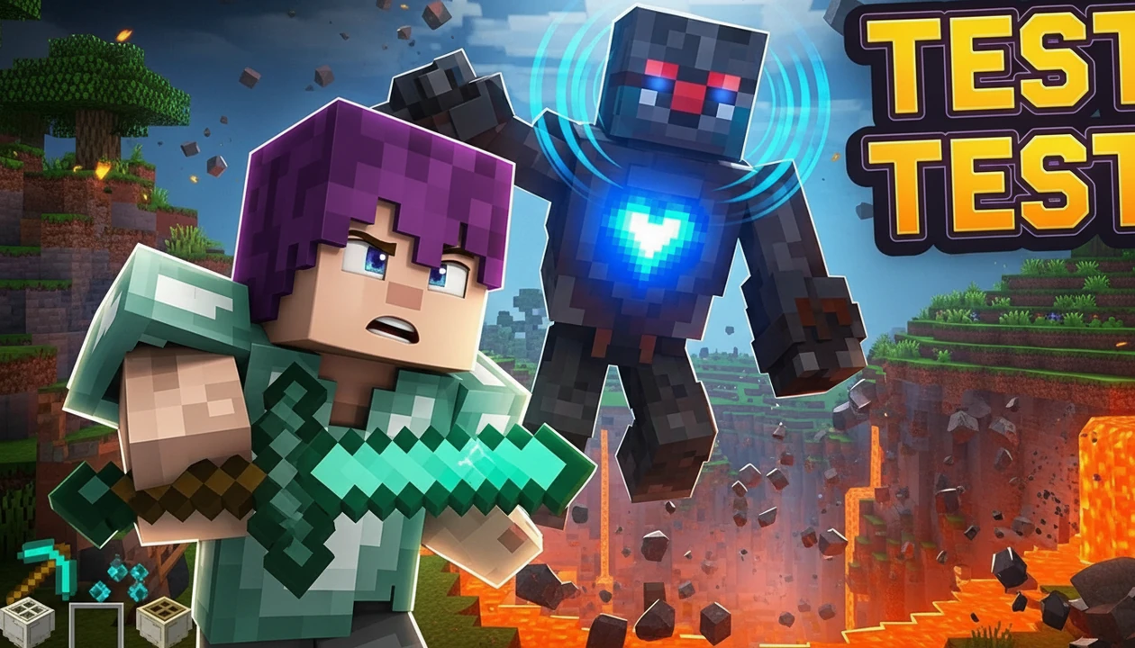 testtest: Minecraft Characters with Purple Hair Thumbnail