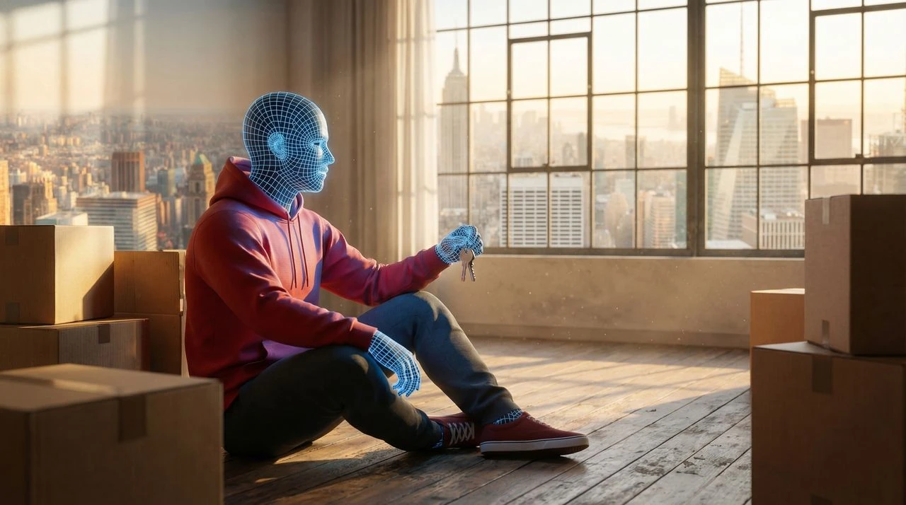 Moving to a New City Alone: First Week Vlog - lifestyle-vlogs thumbnail template