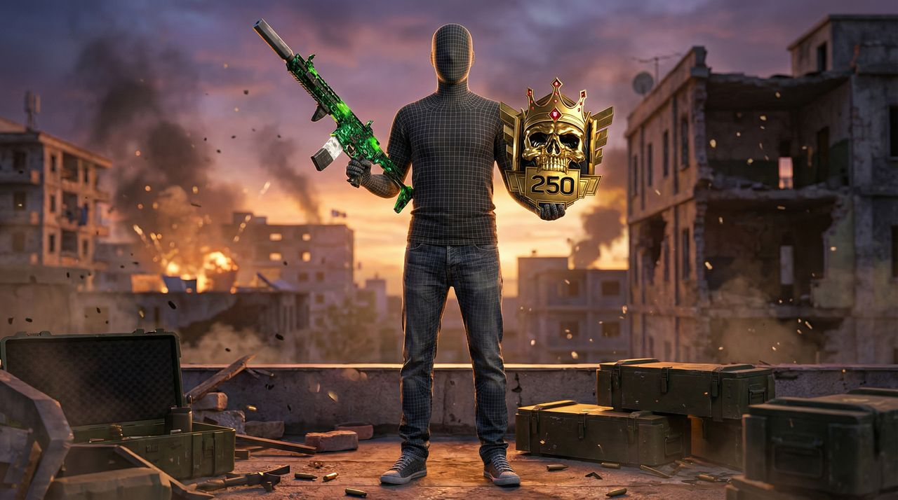 I finally reached top 250 - gaming thumbnail template