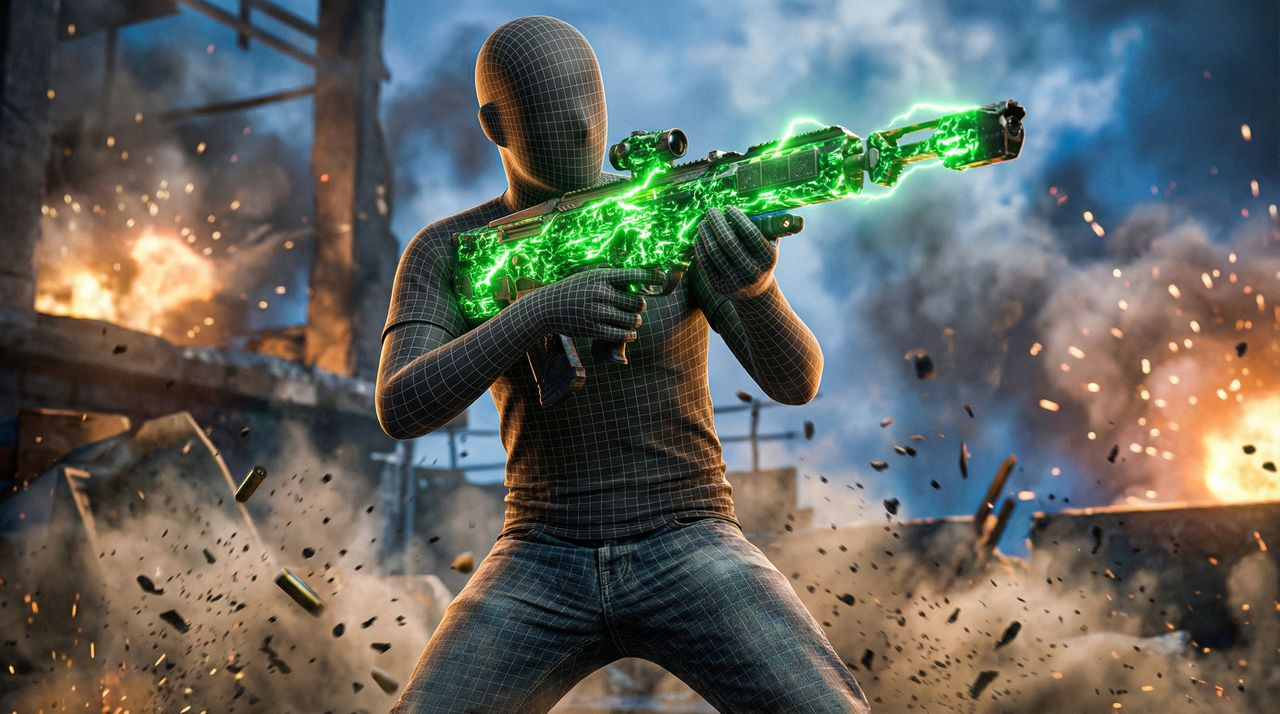 New Meta Loadout?! - gaming thumbnail template