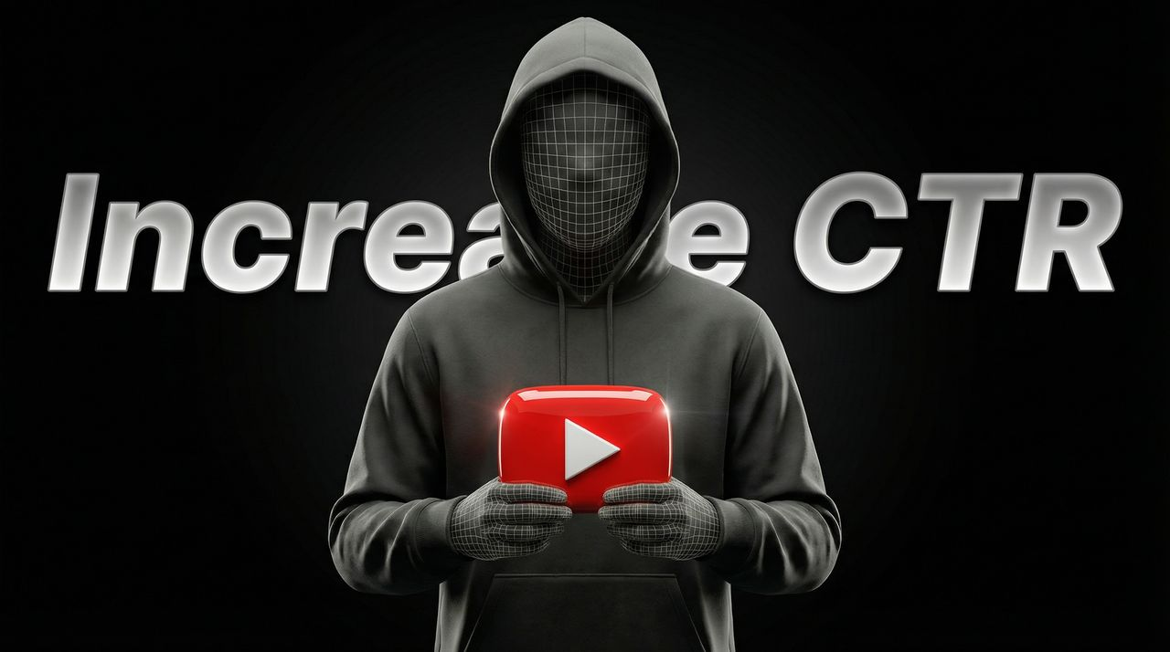 Increase your views on YouTube - business-education thumbnail template