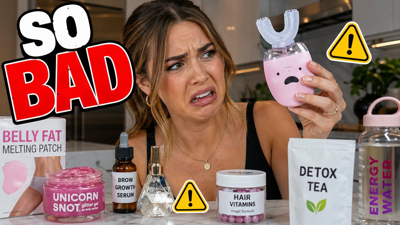 I Tested The Worst Influencer Products - lifestyle thumbnail template