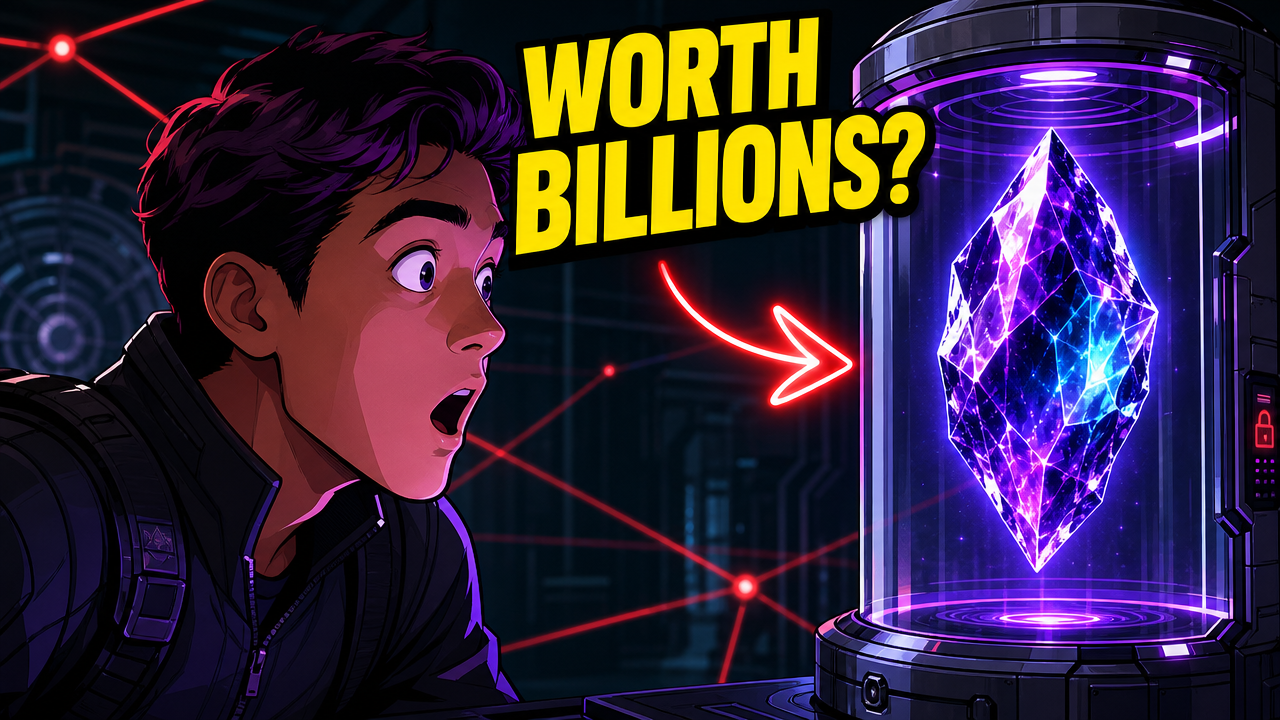 Purple Crystal Security Breach - YouTube thumbnail template