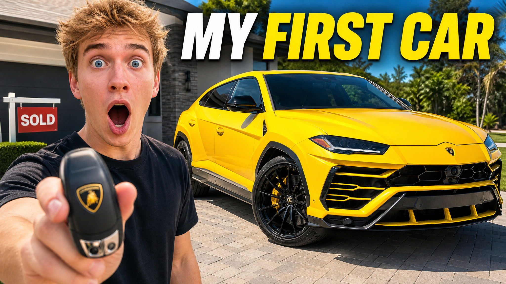 First Car Lamborghini Urus Thumbnail