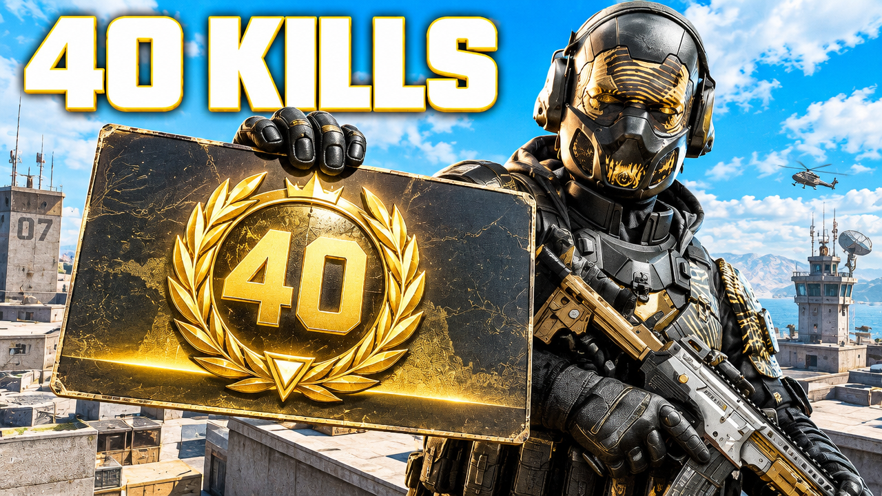 40 Kills Victory Screen