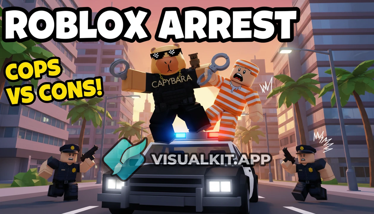 Use This Character to Arrest Someone on a Cop Car - Roblox