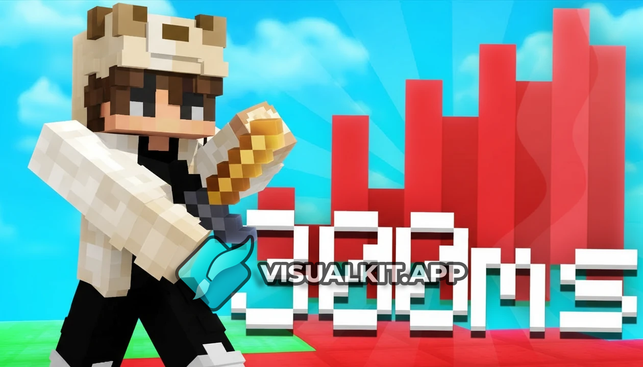 Minecraft - Replace Uploaded Skin, Remove Text & Make Green Red