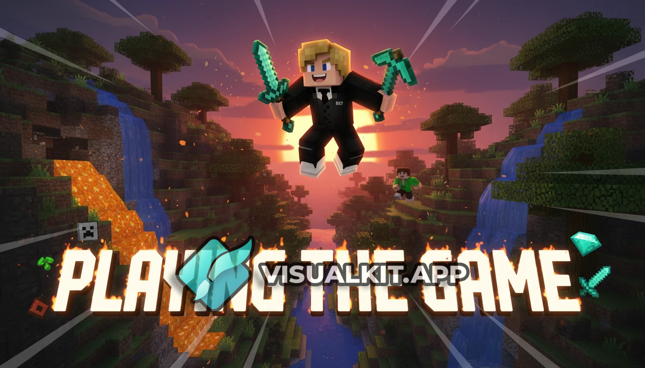 Minecraft - Playing the Game: Epic Creeper Ambush Thumbnail