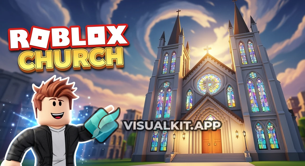 Roblox Church Tour — Dramatic Church Build & Worship Scene