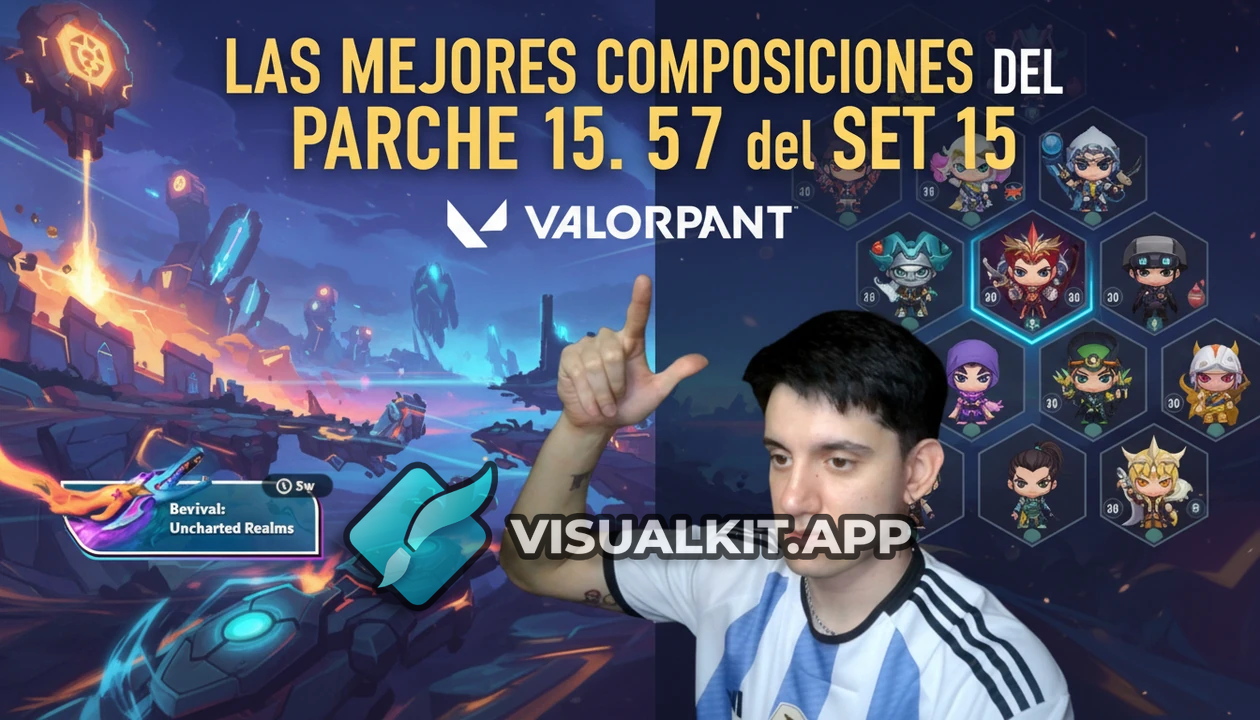 Valorant estilo TFT: LAS MEJORES COMPOSICIONES PARCHE 15.7