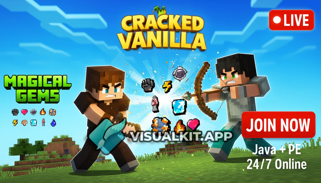 Make Thumbnail Keep Cracked Vanilla & Add Gem Textures — Minecraft