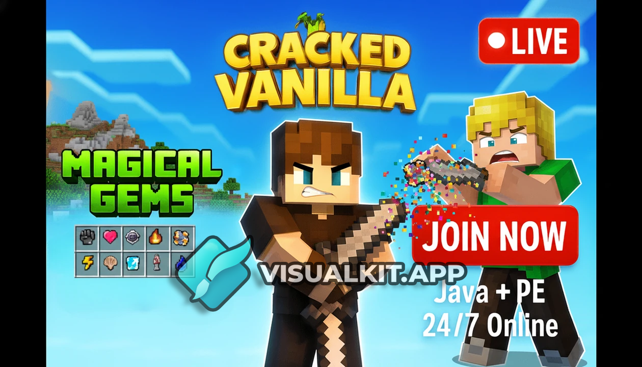 Keep Cracked Vanilla — Minecraft Gems Texture Thumbnail