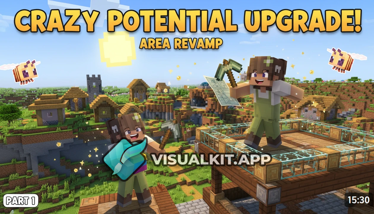 Upgrading an Area with Crazy Potential in Minecraft World