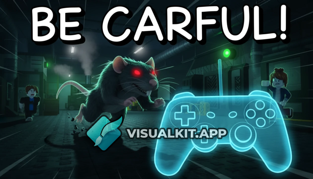 Roblox Rat Running — BE CARFUL! Stealth Mystery Thumbnail