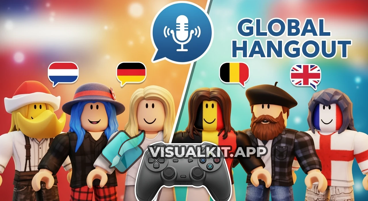 Roblox Global Hangout Voicechat - Netherlands, Germany & More