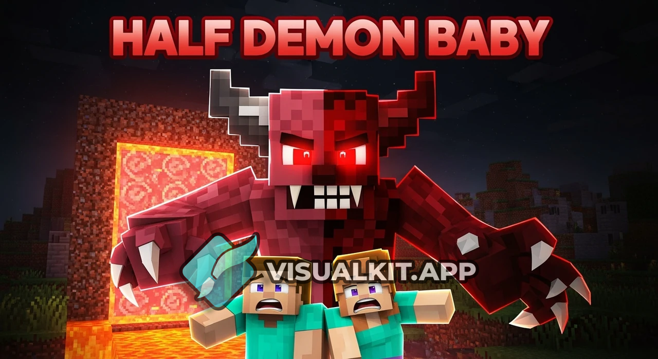Minecraft Couple Pregnant with Half-Demonic Fetus Origin