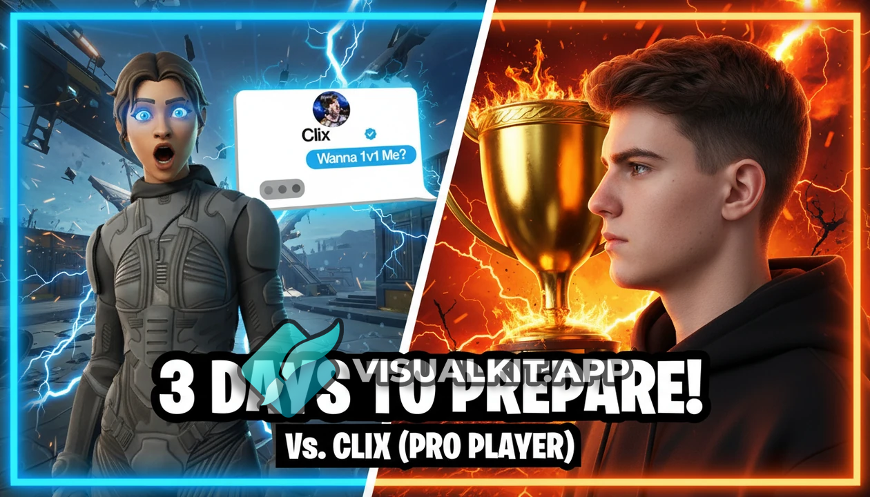 3 Days to Prep for Fortnite 1v1 vs Pro Clix — Chani Skin, New Icon