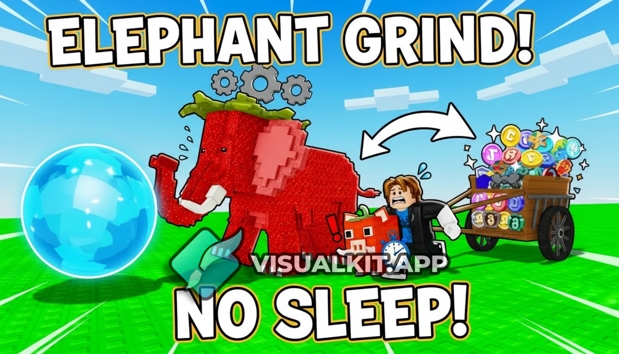 Roblox Elephant Is Working and Not Sleeping — Funny Gameplay