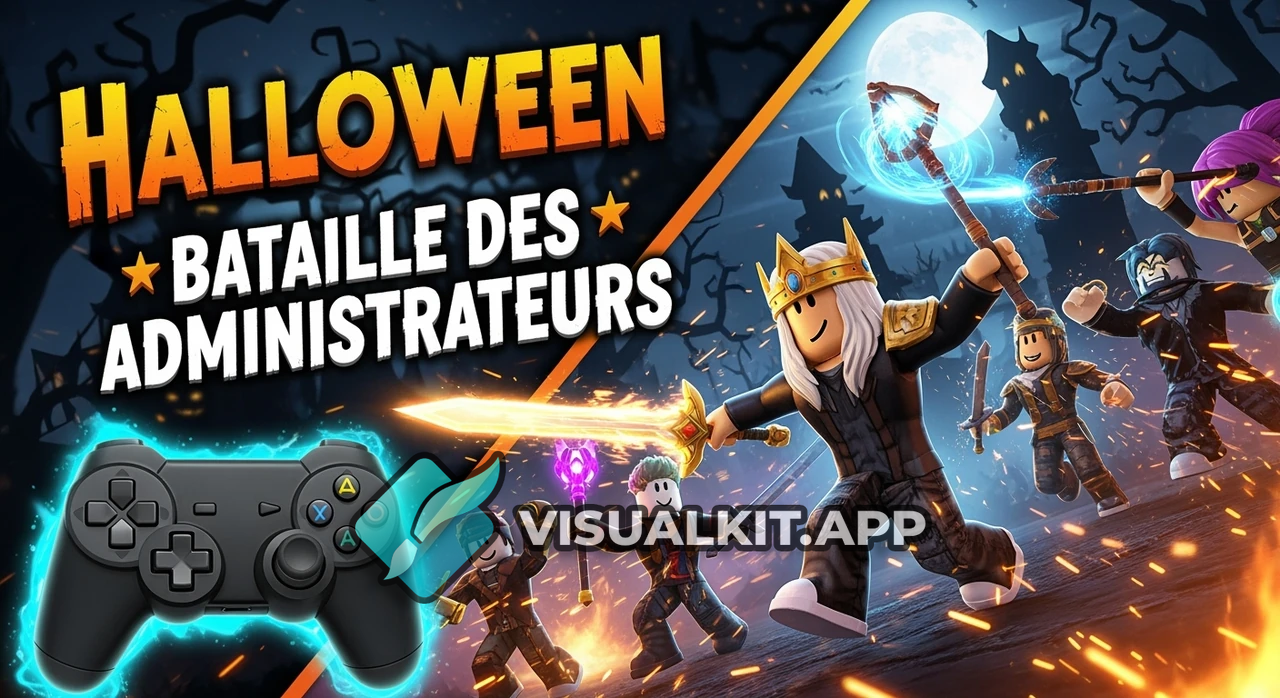 creer une miniature Roblox [HALLOWEEN] — Bataille Admins