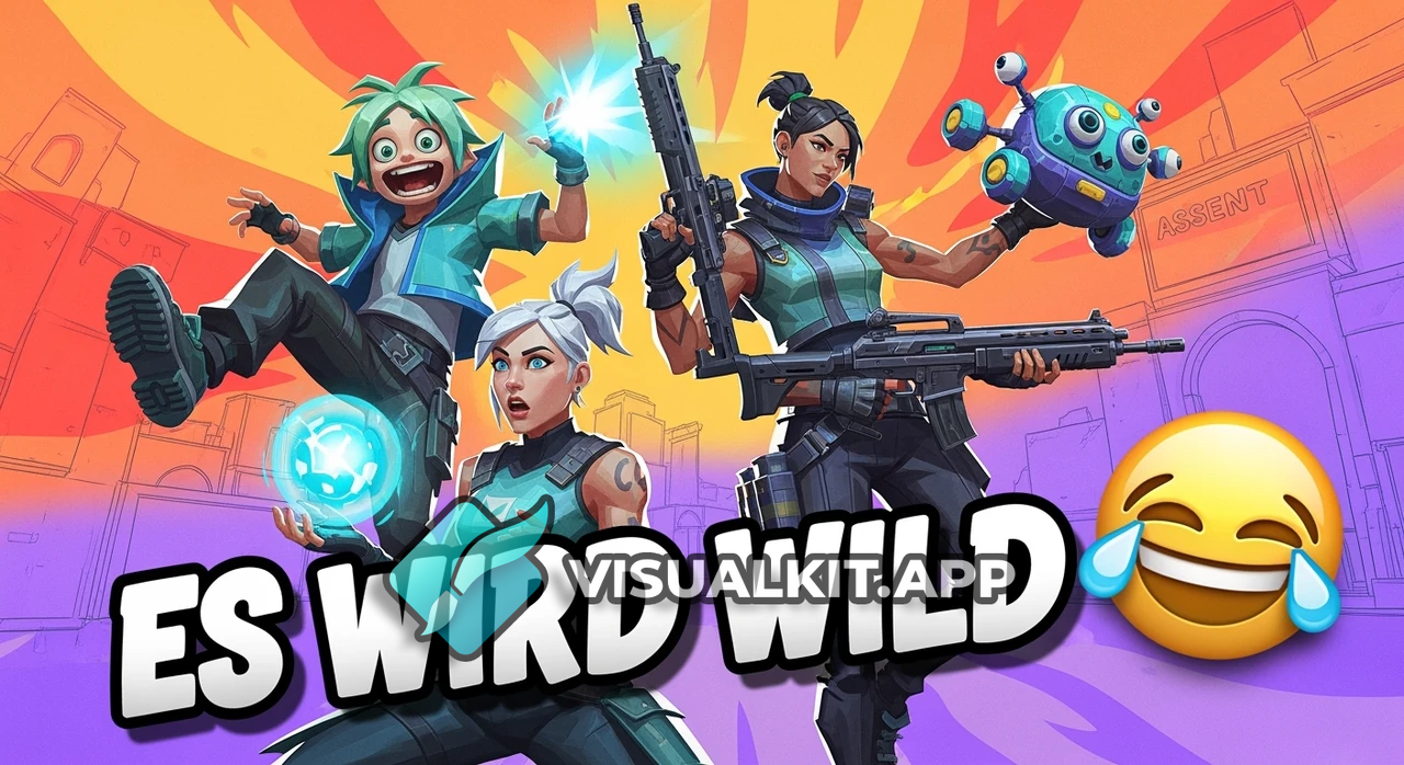 Valorant Visual: 3 Agents (Yoru, Raze, Sage) – Es wird wild 😂