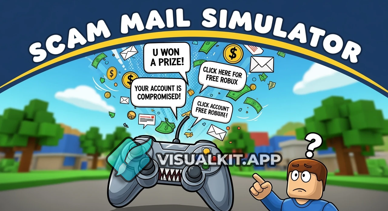 Roblox — Send Scam Mail & Scam Emails (Funny Controller Meme)