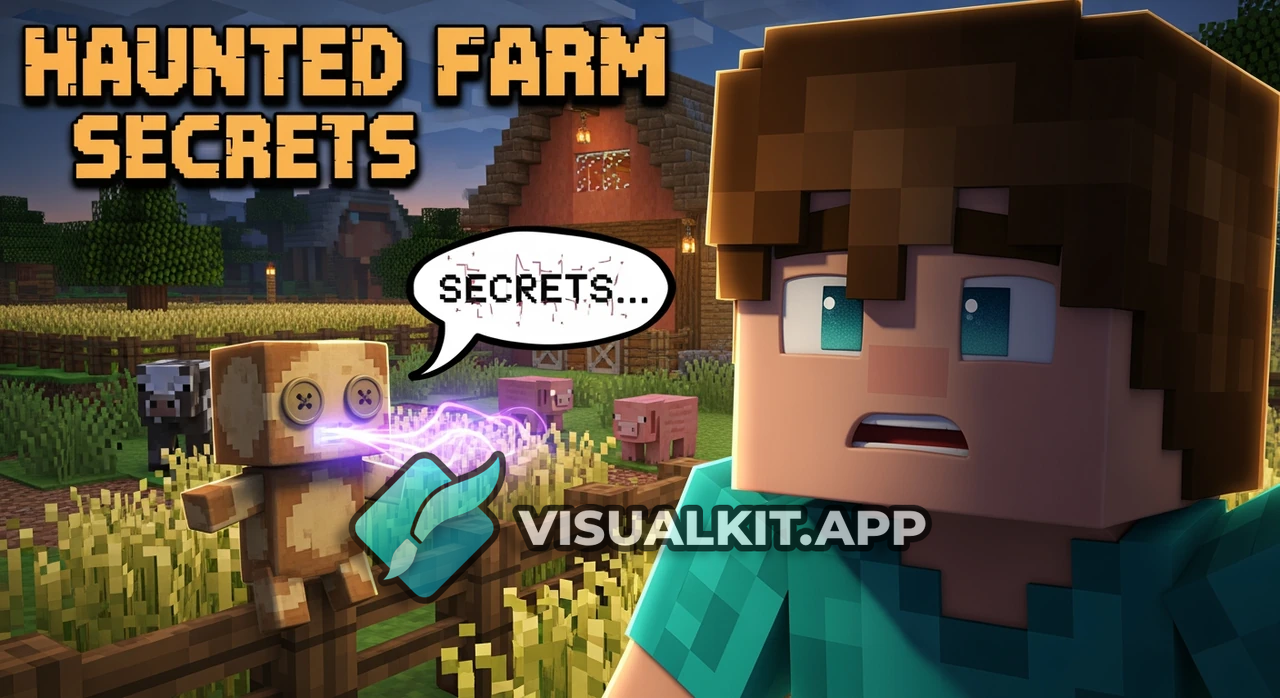 Minecraft Doll Whispers Secrets About the Farm — Creepy
