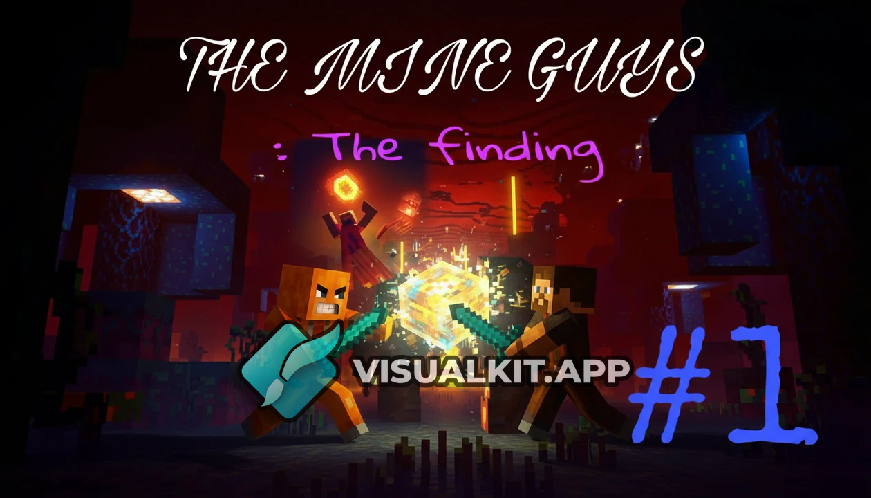 THE MINE GUYS - Episode 1 'The Finding' Minecraft Thumbnail