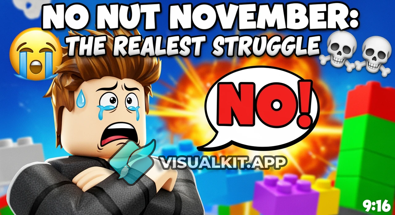 No Nut November: The Realest Roblox Struggle (9:16)
