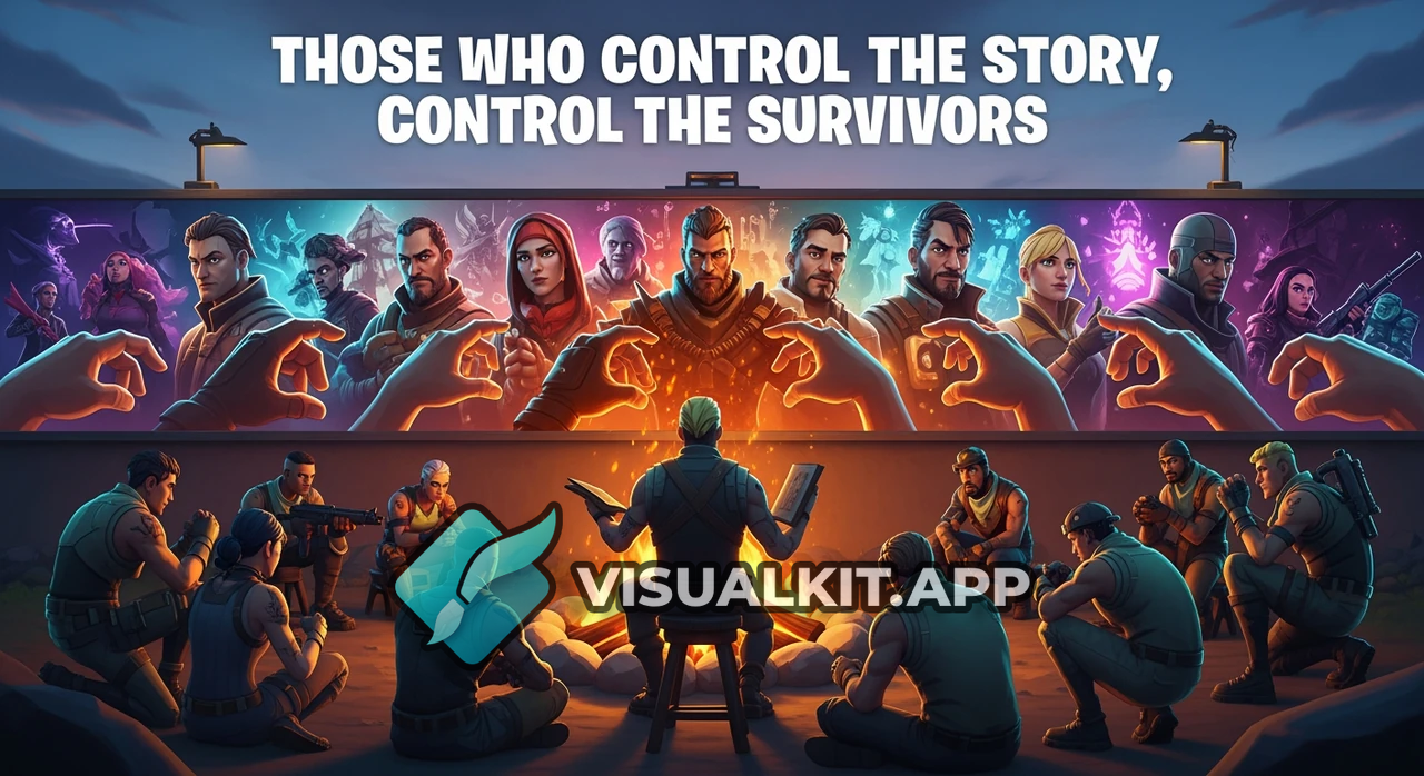 Focus: Control Narratives in Fortnite - Campfire Myths & Leaders