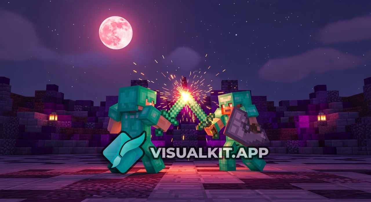 Ultra-Realistic Minecraft 1v1 Bedwars — Netherite vs Diamond