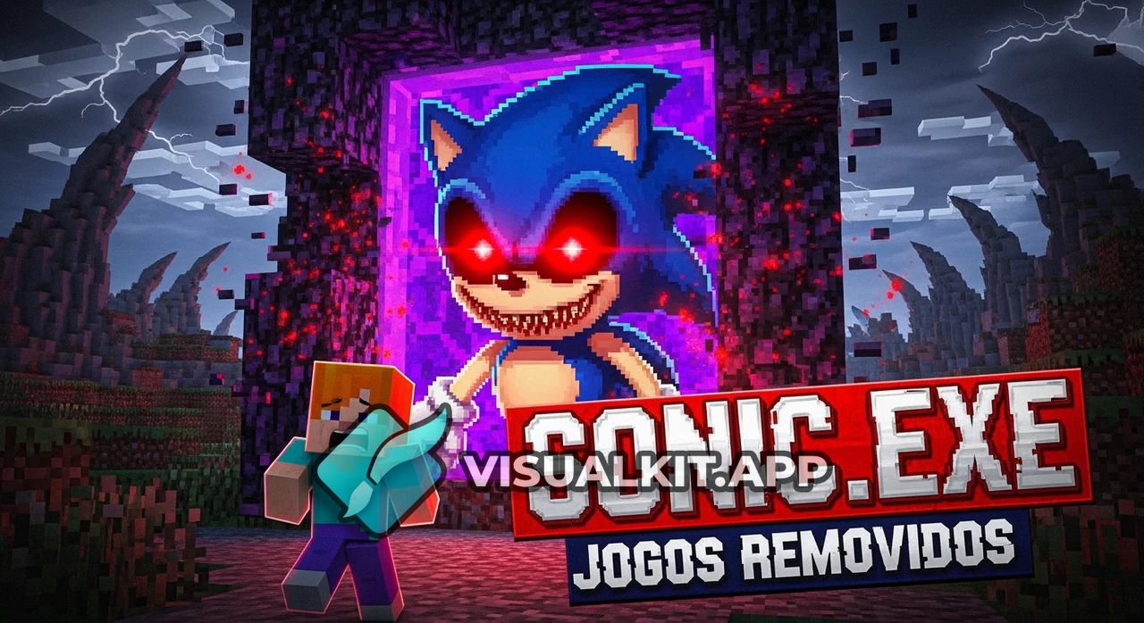 Minecraft Sonic.exe: Jogos Removidos - Thumbnail Reveal